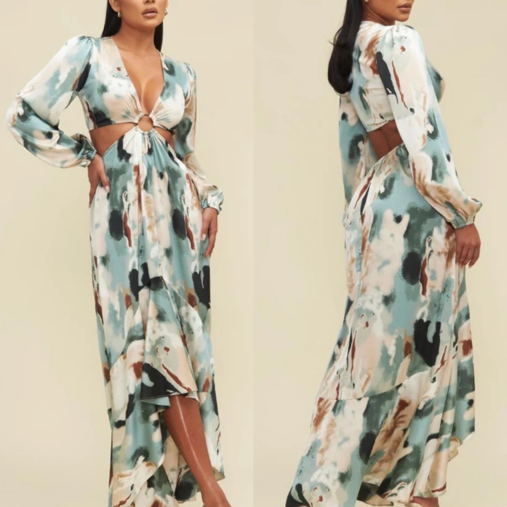 Luxxel Cut Out Dress
